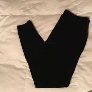 Express velvet leggings